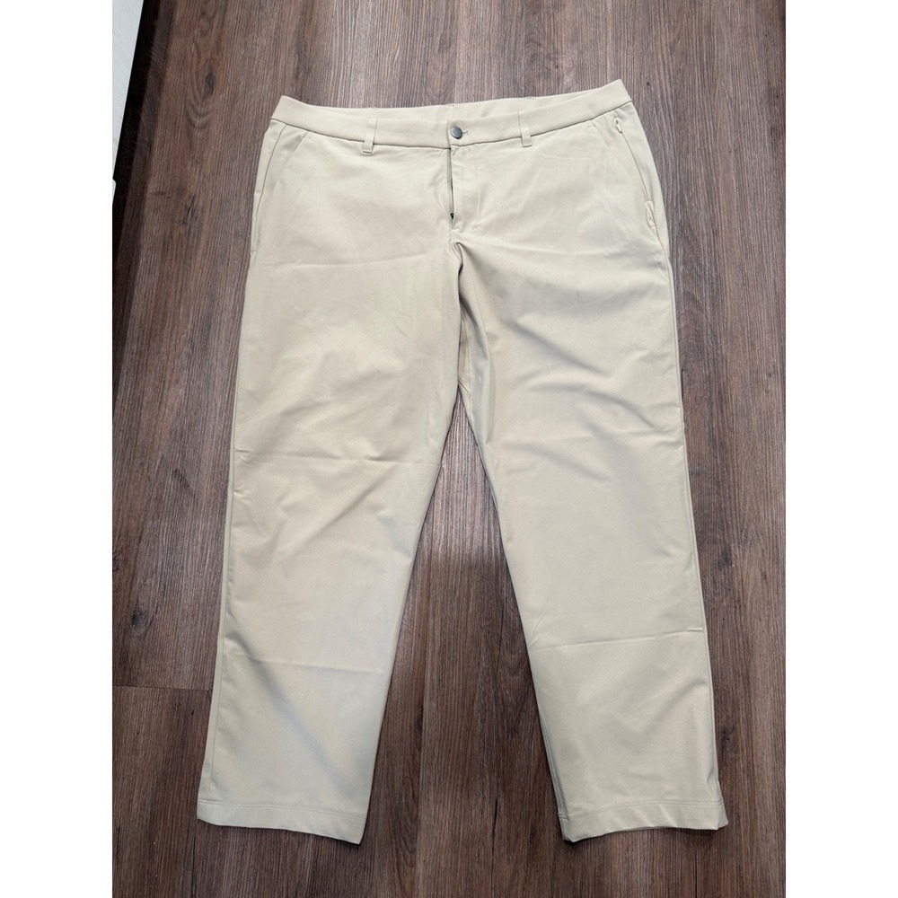 Lululemon ABC Mens Pant Classic beige LM5AO5S Business Casual Trousers